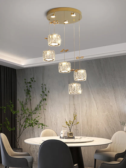 Modern Home Decor LED Lights Pendant Light Lamps for Living Room LED Chandeliers for Dining Room Hanging Light Indoor Lighting