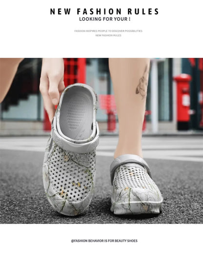 Plus Size 46 47 Summer Sandals for Men and Women Breathable EVA Beach Slippers Men Clogs Men Flip Flops Comfort Men Casual Shoes