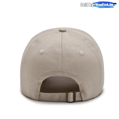 Letters 3D Embroidery Cotton Adjustable Baseball Cap Sun Hat Trucker Caps Dad Hats