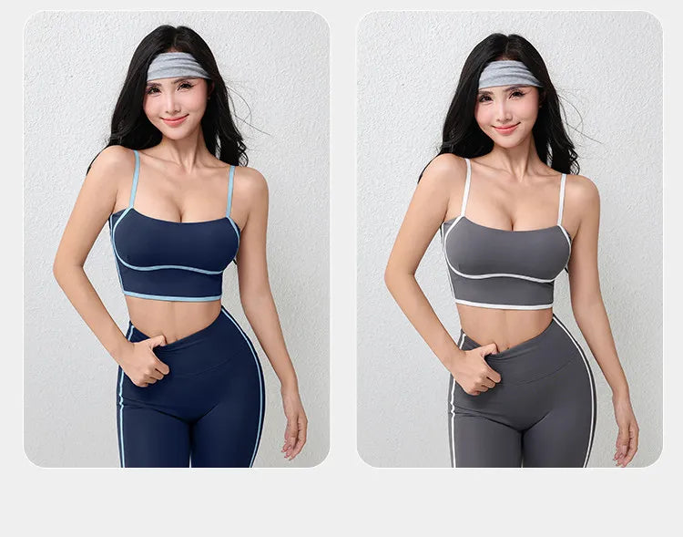 Women's Plus Size Fitness Flare Yoga Pants Four-Way Stretch Breathable Full Length Elastic Waist Hip Lifting Yoga Trousers