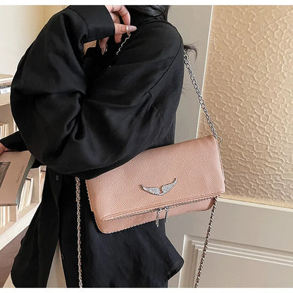 Fashionable Crossbody Bags for Women Shoulder Bags Minimalist Chain Designer Bag Retro Purse and Handbags Bolsos Mujer Сумка Sac