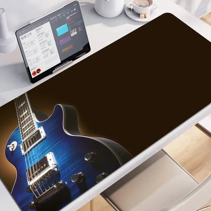 Large Mouse Pad .Mousepad Fender Guitar Gamer Keyboard Mat Game Mats Office Accessories Mausepad Gaming Computer Table Stitch