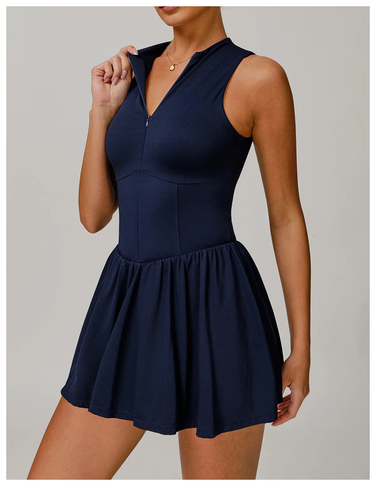 One-piece Suit Women Boilersuit Sports Jumpsuit Zipper Yoga Rompers Backless Sportswear Women Sleeveles Workout Bodysuits Female