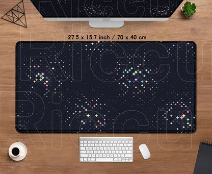 Minimalism Computer HD Mouse Mat Large Desktop Decoration Non-slip Carpet XXL Gamer Anime Office Mausepad Star Table Pad Durable