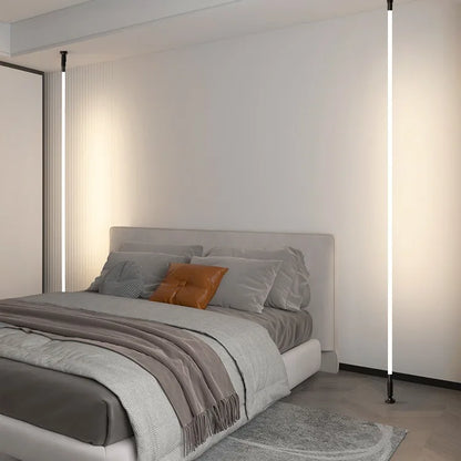 Led Wall Light Modern Skyline Steel Strip Luminous Linear Creative Linear Light For Indoor Living Room Bedroom Home Decor Light