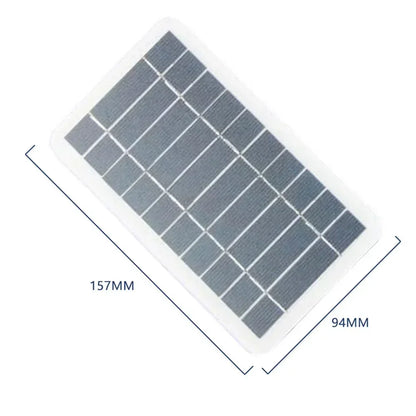 2-5W Multiple Styles Solar Panel Portable For Fast Phone Charging, Outdoor Mini Solar Charger Outdoor Portable Solar Cell Plate