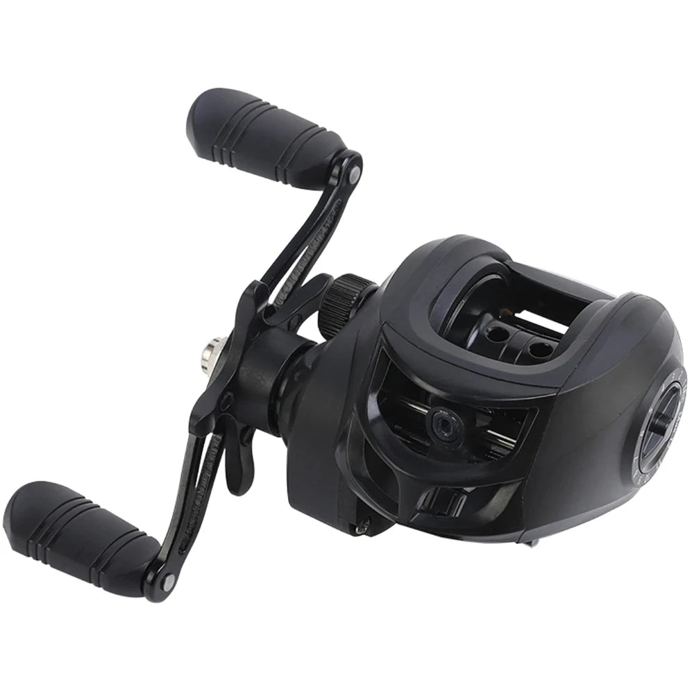 Max Drag 12kg Left/Right Hand Baitcasting Reel High Speed 7.2:1 Gear Ratio Fresh Saltwater Magnetic Brake System Ultralight Reel