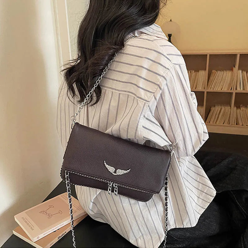 Fashionable Crossbody Bags for Women Shoulder Bags Minimalist Chain Designer Bag Retro Purse and Handbags Bolsos Mujer Сумка Sac