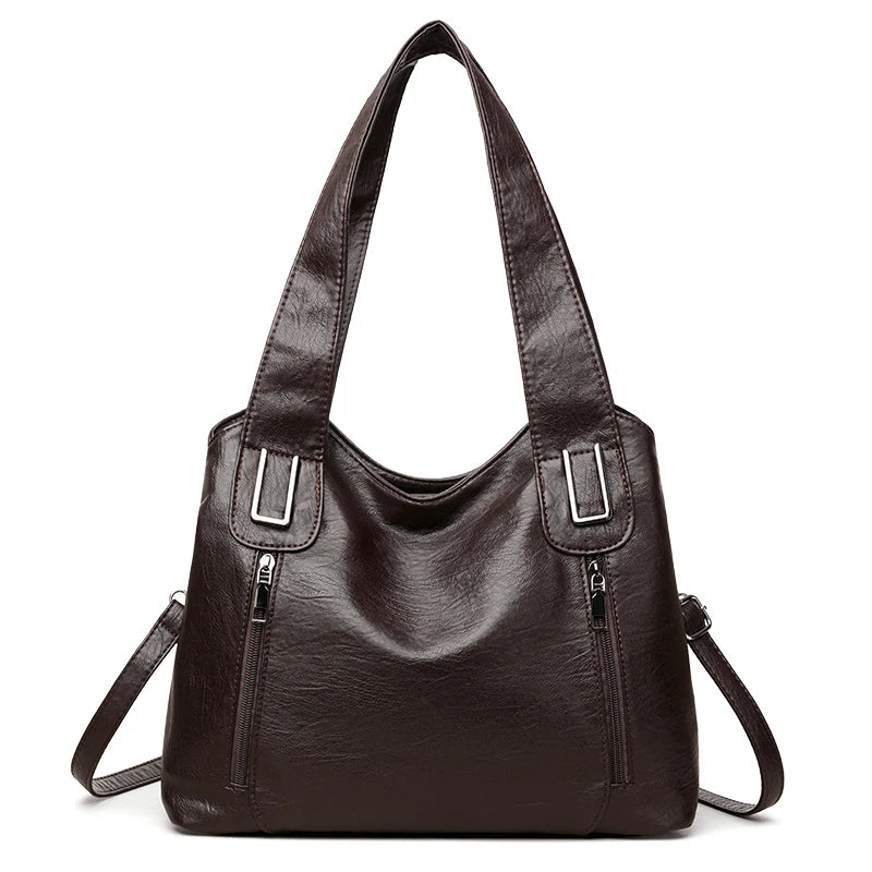 Women's Crossbody Bag PU Leather Shoulder Purse Fashion Handbags Tote Bags for Ladies with Long Adjustable Strap, Gift Idea 2025