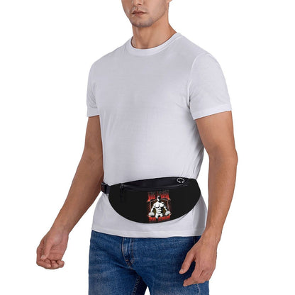 Powerhouse Gym Fanny Bag Custom Bodybuilders Fitness Crossbody Waist Pack Men Women Cycling Camping Phone Money Pouch