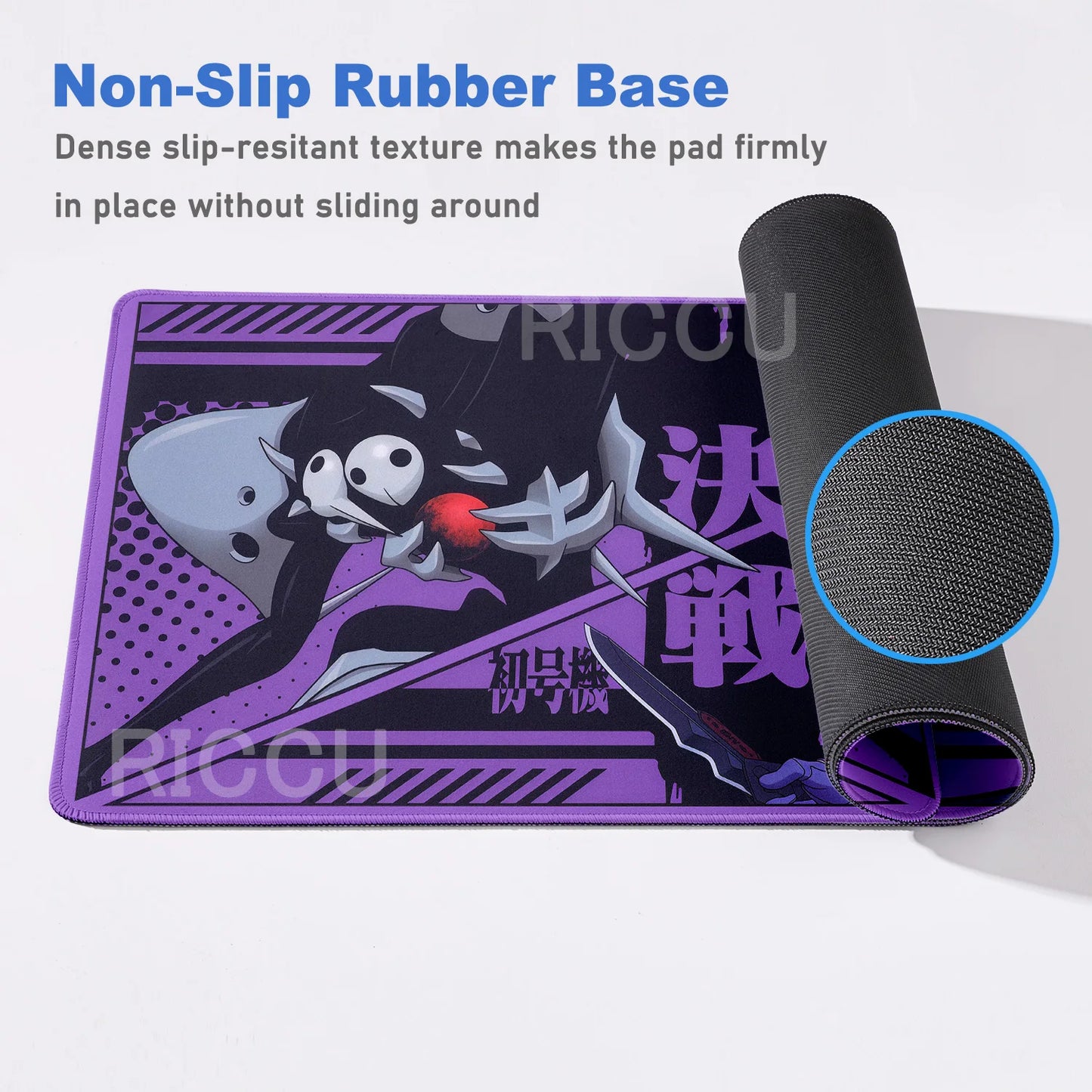 HD Printing Anime EVA Mouse Pad Keyboard Rug Kawai Rubber PC Accessories Non-Slip expand Desk Mat XXL carpet protective pads