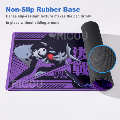 HD Printing Anime EVA Mouse Pad Keyboard Rug Kawai Rubber PC Accessories Non-Slip expand Desk Mat XXL carpet protective pads