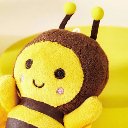 Small Bee Plush Toy for Dogs and Cats to Interact and Play Teeth Cleaning Pet Supplies
