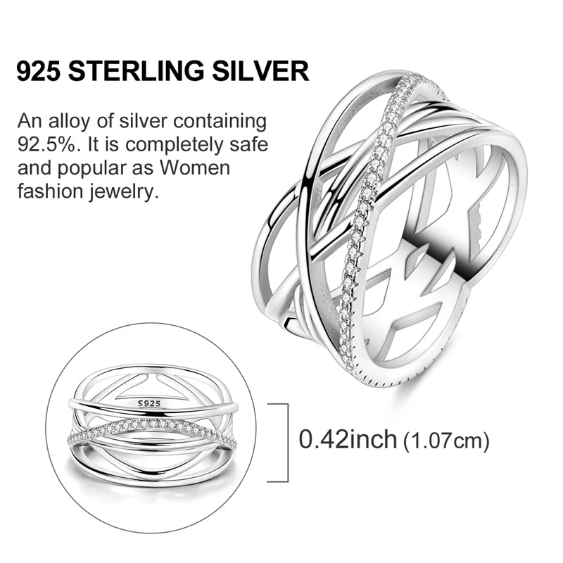 Original 925 Sterling Silver Ring Sun Star Moon Love Bowknot Sunflower Ring For Women Wedding Anniversary Ring Jewelry Gift