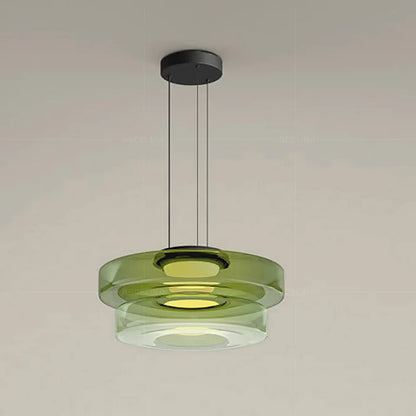 Nordic LED Glass Chandelier for Restaurant Bedroom Dining Room Table Glass Pendant Lights  Home Decoration