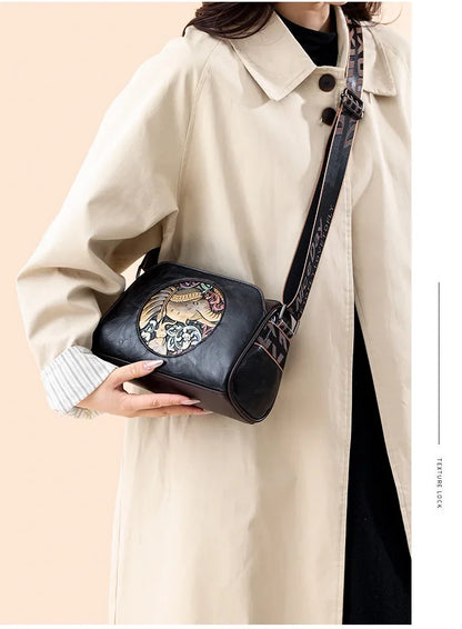 Women Crossbody Bag for Women Elephant Bags Fashion Print High Quality Leather Shoulder Bag Messenger Bags Sac a Main