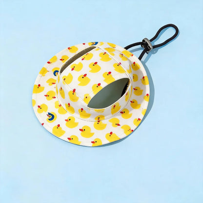 Pets Hat with Ear Holes Adjustable Baseball Cap for Medium Small Dogs Summer Fashion Cats Sun Cap Pet Outdoor Hat Pet Supplies