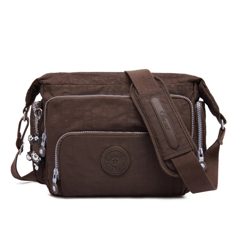 TEGAOTE Messenger Bags Women Crossbody Shoulder Bag Lady Bolsa Feminina Mujer Large Solid Beach Travel Bag Female Zipper 2024