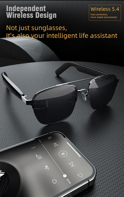 New SG-11 Smart Wireless Bluetooth Glasses to Listen to Music to Answer the Phone Men and Women Fashion Anti-Blue Light Glasses