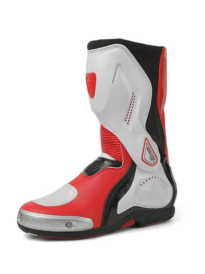 Motorcycle Boots Racing Off-road Shoes Creative Non-slip High-top Motorcycle Professional Waterproof Mountain Bike Boots