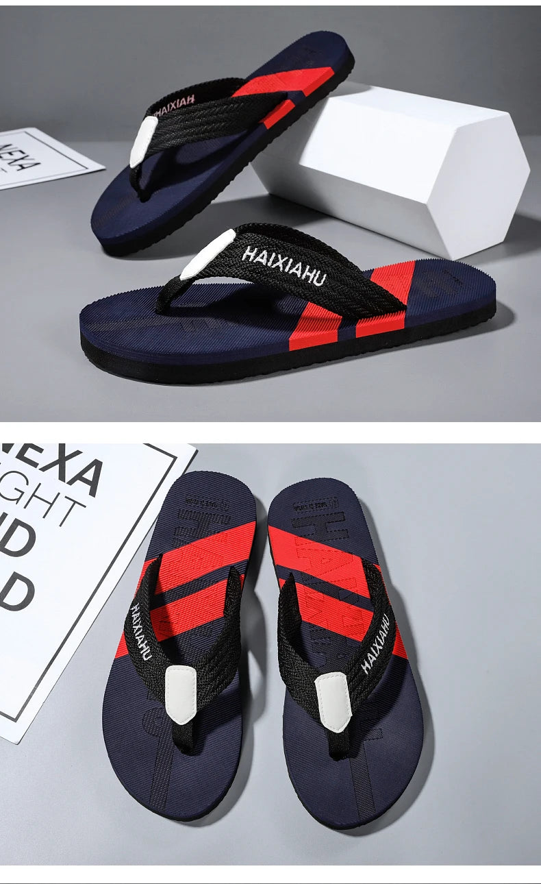 Men's Summer Flip Flops EVA Non Slip Slippers Soft High Quality Sandals Beach Indoor Slides Ultralight Fashion Orginal Shoes