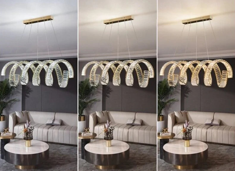 Nordic Minimalist Home Decor Lighting Fixtures, Living Room Bedroom Dining Room Indoor Chandelier Pendant Lights