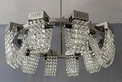 2025 New Home DecorationPendant Lights Luxury Crystal Living Room Chandelier Bedroom Pendant Lamp Ceiling Light  Indoor Lighting