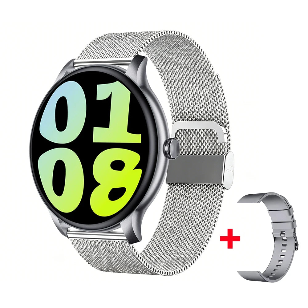 2026 New Smartwatch For Men Android IOS Phone 1.52" Screen Bluetooth Call Blood Oxygen Pressure Monitoring Smart Watch Women