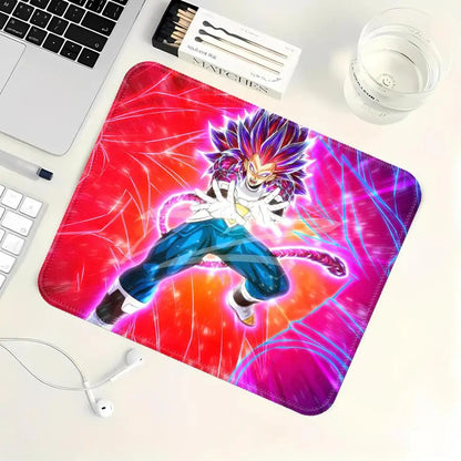 Mouse Pad office Pad Computer Laptop Pad Keyboard Mouse Pad Game Console Pad Desk accessories Waterproof Dragon Ball Goku Anime