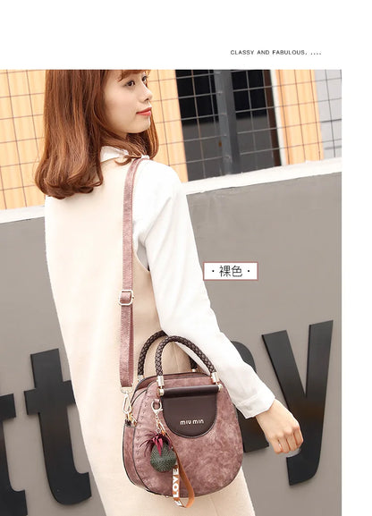 Vintage Women's Bag Luxury Designer Boston Style Women Shoulder Bag High Quality Fashion Crossbody Bags Female Handbags