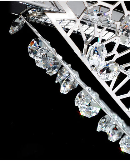 Luxury Crystal Chandeliers Pendant Light Led Chandelier Ceiling Lights Home Decor Items Dining Table Light Ceiling Hanging Lamp