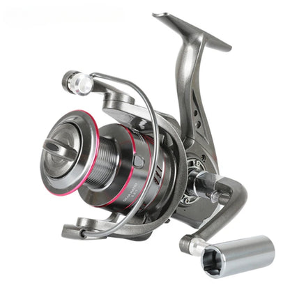 1000-7000 Series Metal Wire Cup 5.2:1 Gear Ratio, 26LB Max Drag, Spinning Fishing Reel, For Freshwater Saltwater Carp Fishing