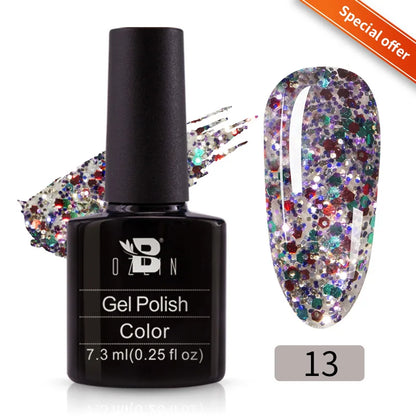 AWStorG 5ML Colorful Laser Cat Magnetic Gel Blue Glitter Shine Soak Off  Semi Permanent  UV Gel Nail Art Varnish Nail Supplies