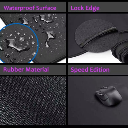 Hacker Console Pattern Table Mat, Sci-fi Panel Desktop Decoration XXL Mouse Pads, Non-slip Waterproof Gaming Mouse Pad