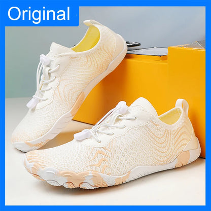 Mens River Tracking Shoes New Five Finger Swimming Surfing Breathable Elastic Aqua Shoes Unisex Summer Barefoot Beach Sneakers