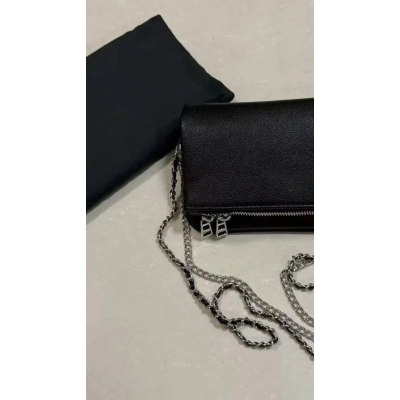 New Fashion Women Envelope Bag PU Leather Retro Crossbody Bag Luxury Design Ladies Shoulder Bag