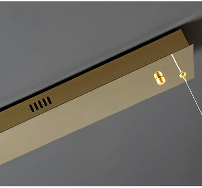 Modern Luxury LED Crystal Pendant Lights Villa Dining Room Kitchen Lighting Lustre Decor Chandeliers Indoor Bar Lights Fixture