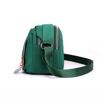 Fashion Nylon Shoulder Bags For Women Waterproof Shell Crossbody Bag Fashion Solid Color Messenger Handbags Shopping Purse