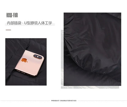 Winter Camping Sleeping Bag 800+FP Goose Down Ultralight Warm Sleeping Bag Outdoor Hiking Lightweight Waterproof Dleeping Bags