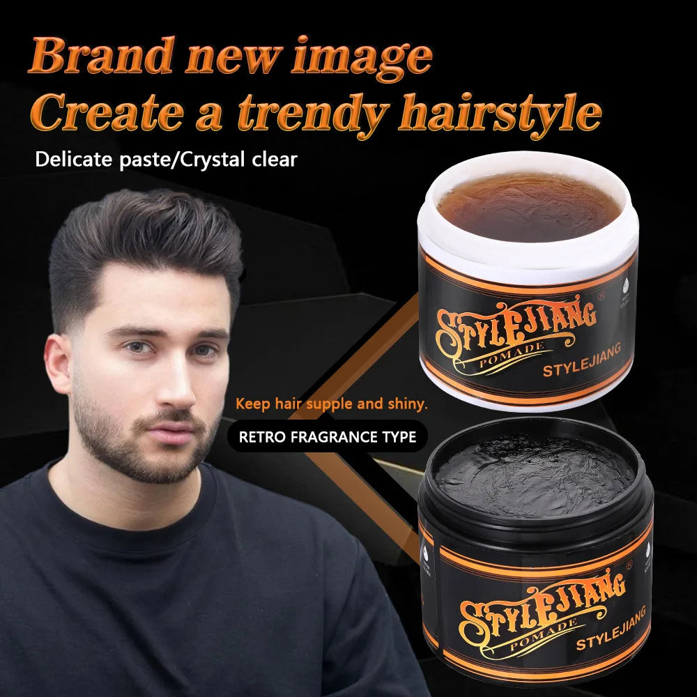 Suavecito Hair Pomade Strong Style Restoring Pomade Hair Wax Skeleton Cream Smooth Oil Mud Keep Hair Men Oil