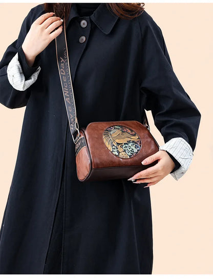 Women Crossbody Bag for Women Elephant Bags Fashion Print High Quality Leather Shoulder Bag Messenger Bags Sac a Main
