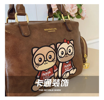 Fashion Luxury Brand Ladies Shoulder Bag Cartoon Bear Women's Crossbody Bag High Quality Tote Bag Waterproof Women's Hanbags