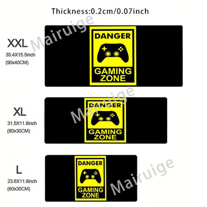 Retro Game Controller Large Mouse Pad HD Anti-Slip Rubber Base Washable XXL Desk Mat with Precision Edges for Gaming Office Work