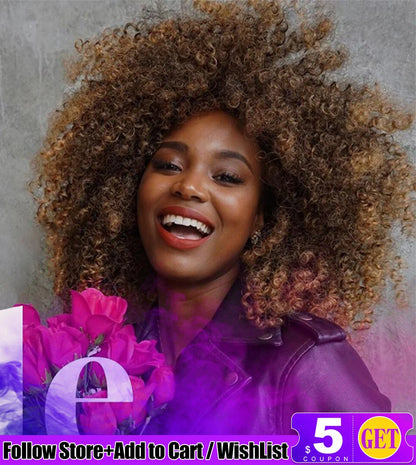 Latisha 13X6 HD 13X5X1 Synthetic Lace Front Wigs Curly Pre Plucked Lace Frontal Wig with Bangs for Women Highlight with Babyhair
