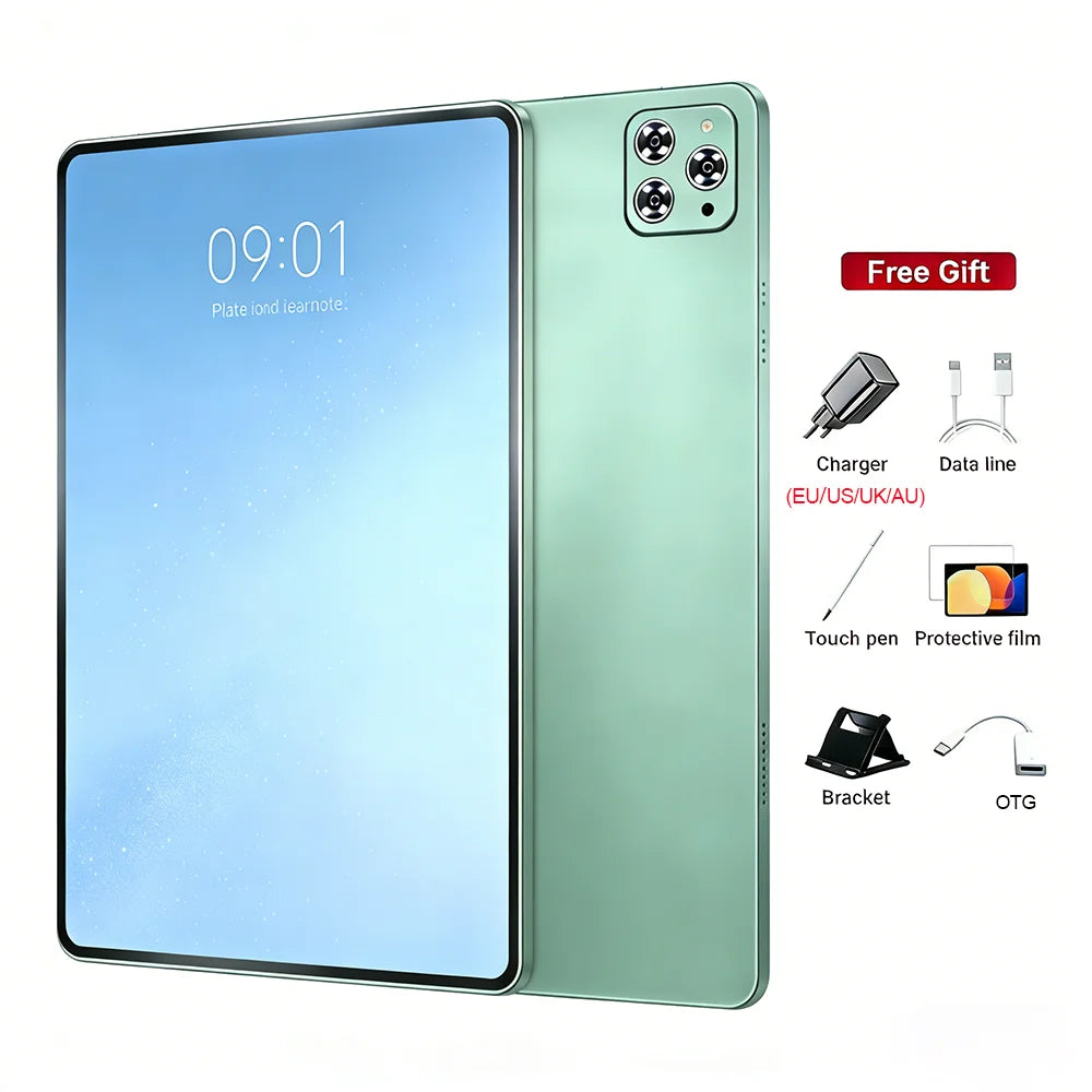 2026 Original 12inch IPad Air Pro 5G Tablet PC 20000mAh Snapdragon 8Gen3 Android 15 24GB 2T 5G Dual SIM GPS WIFI Network Tablet