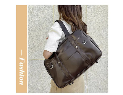 Japanese Schoolbag Women Handbag Shoulder Book Bag Uniform Bag Laptop Bag Commuter Briefcase Comic Con Tote Bags Crossbody Bags