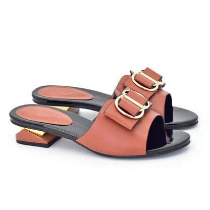 Italian Style Summer Slippers Sweet Style for Royal Wedding Party Slingbacks Sandals Rhinestone Women Wedding Shoes Elegant