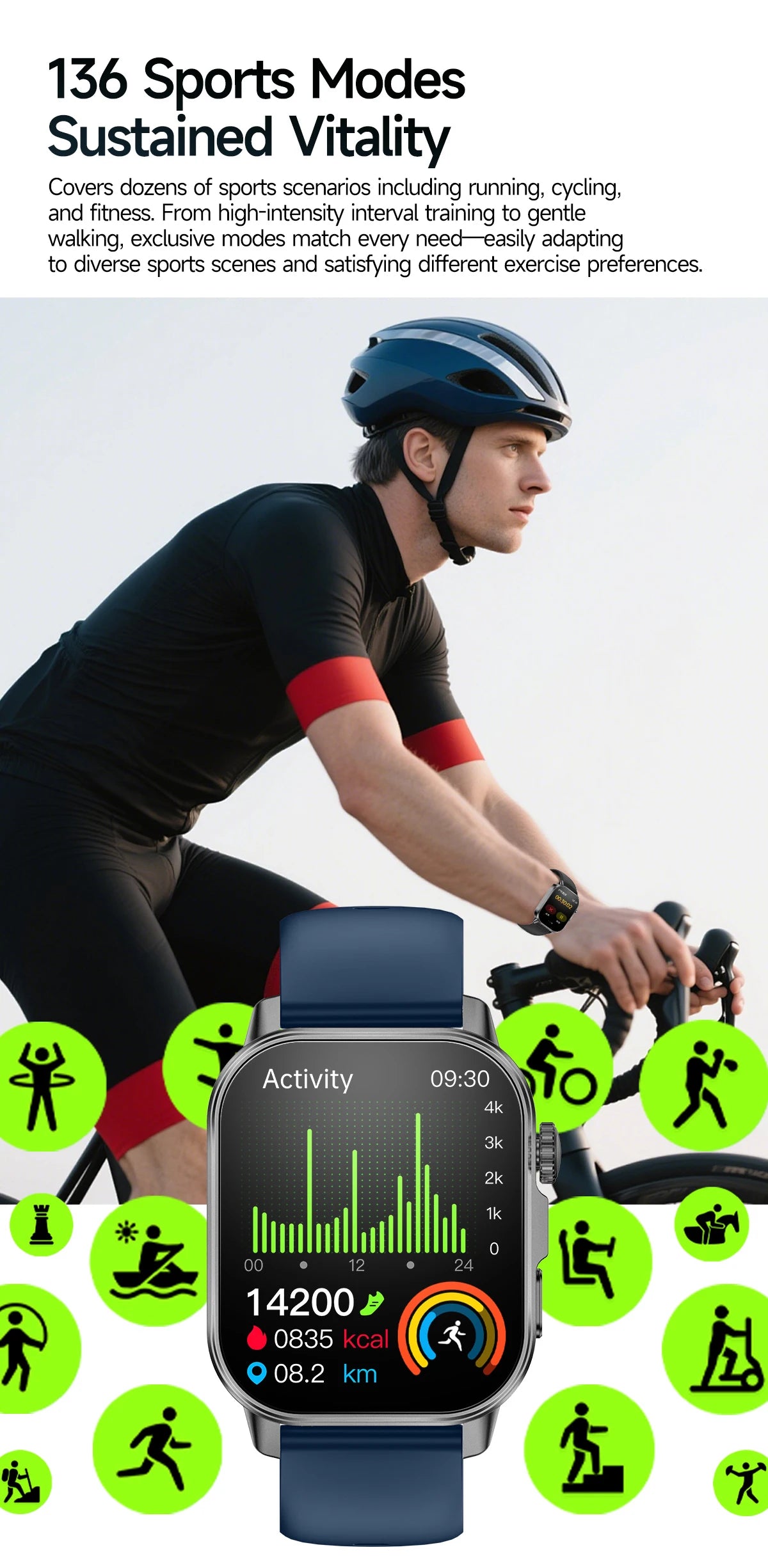 New Precise Health Care Smart Watch ECG+HRV Uric Acid Blood Lipids Emotional Perception Bluetooth Call Smartwatchs For Men Women
