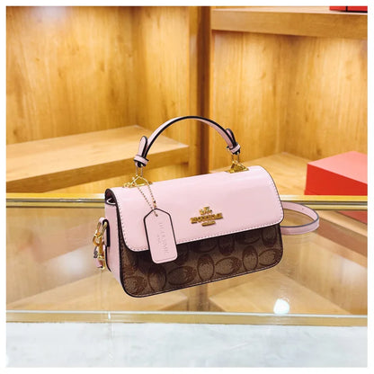 Advanced Women's Bag 2026 New Trendy Retro Small Square Bag Casual Versatile Women's Luxury Hand-Held Shoulder Crossbody Bag