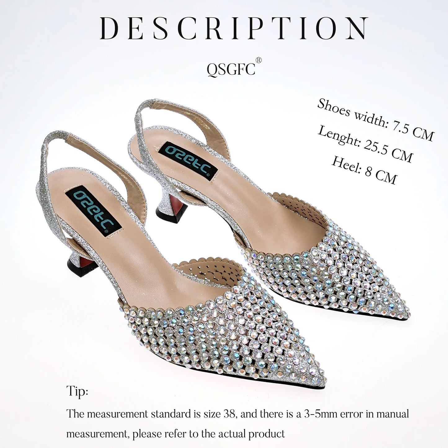 PM New Arrival Nigerian New Trending Cutout Style Navy Blue Elegant Women's Shoes and Party Wedding Bag